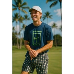 Pivot Rules Golf Shorts Mens‎ Plaid Golfball Print Colorful Golfers Waistband